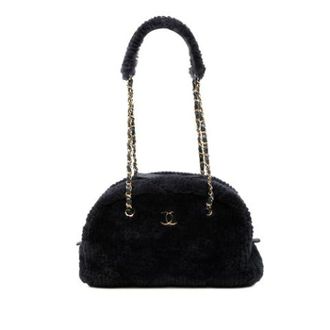 Chanel unisex, Pre-owned, Blauw, Maat: ONE Size Leer