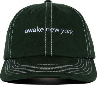 Awake NY Contrast Stitch 6 Panel Hat