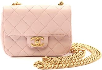 Chanel Lambskin Matelasse Shoulder Bag