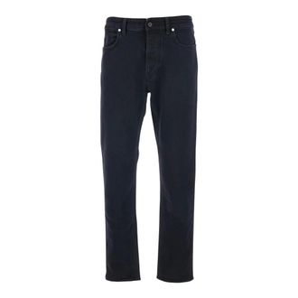 Stone Island Straight Jeans, male, Black, Size: W30 Straight Jeans