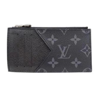Louis Vuitton Pre-owned Monogram Eclipse Kaarthouder - Heren - Pre-owned - Zwart - Maat: ONE Size