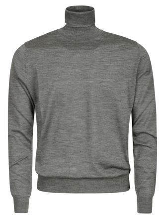 FILIPPO DE LAURENTIIS Soft Touch Merino Wool Turtleneck Sweater