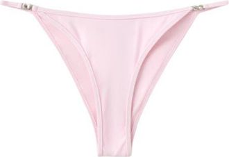 Mango Hardware Detailed Bikini Bottoms in Light Pink at Nordstrom, Size X-Small