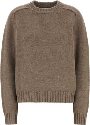 Khaite Mud cashmere Mae sweater
