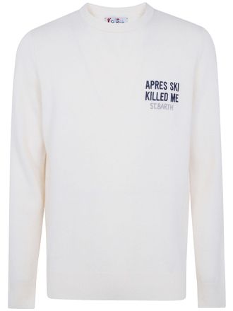 MC2 Saint Barth Sweater Round Neck Heron