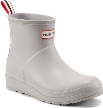Hunter Original Play Waterproof Short Rain Boot in Zinc at Nordstrom, Size 10