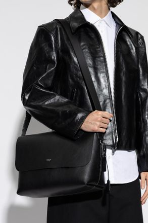 Coach Shoulder Bag LUDLOW MESSENGER, Mens, Black