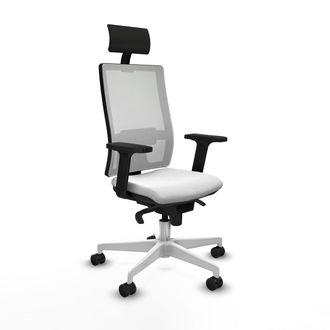 Piqueras y Crespo Piqueras Y Crespo Horna Silla De Oficina Blanca Confortable