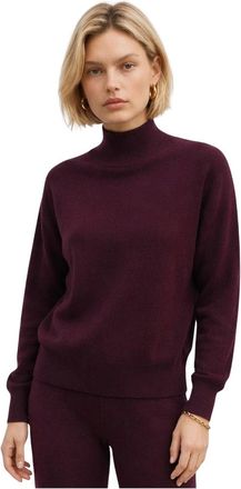 Kocca Truien & Vesten, Dames, Rood, XS, Wol, Roll Neck Jumper