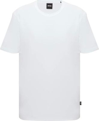 HUGO BOSS Heren, Tops, Wit, Maat: XL Katoen