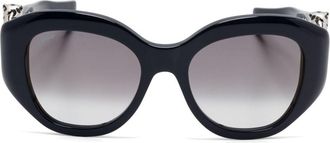 Cartier Occhiali da sole oversize - Blu