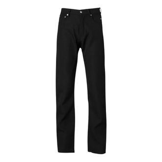 Rick Owens Jeans, Heren, Zwart, W32, Wol, Rechte wollen broek
