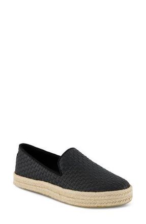 Toms Carolina Platform Espadrille Sneaker in Black at Nordstrom Rack, Size 10