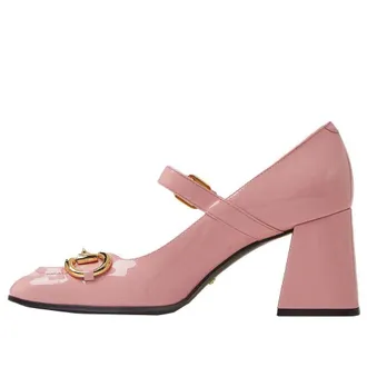 Gucci (WMNS) Gucci Mid-heel Pump With Horsebit Rose 694855-BNC00-5815