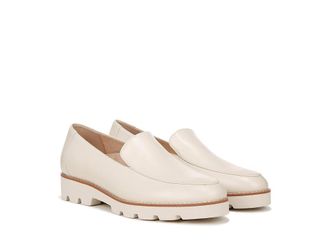 Vionic Kensley Womens Shoes Cream Nappa 1 : 8 M, Leather