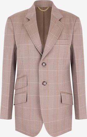 Victoria Beckham Karierter Wollblazer Heritage