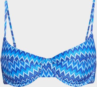 Ramy Brook Wave Mona Bikini Top
