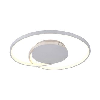 Lucande Lucande L&aacute;mpara De Techo Led enesa En Gris Metal