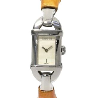 Gucci Orologio vintage Pre-owned in acciaio inossidabile - - Pre-owned - Donna - Beige - ONE SIZE