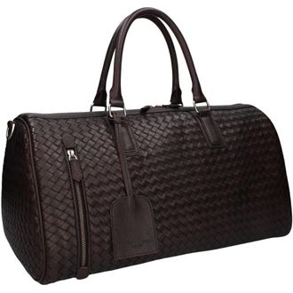 Stefano Lauran Sr 231 Weekend Bag - Heren - Weekendtassen - Bruin - ONE Size - Tassen