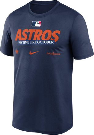 Nike Houston Astros 2026 Postseason Authentic Collection Legend Nike Mens Dri-FIT MLB T-Shirt in Blue | NKGK44BHUW-D28