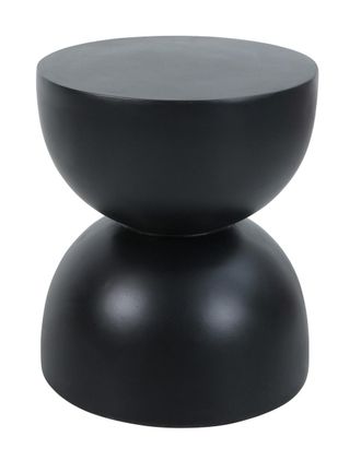 Nordlys Mesa auxiliar interior y exterior en magnesita negra