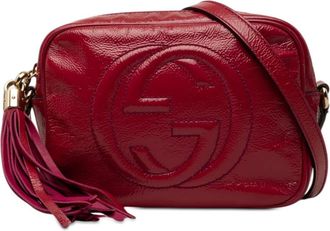Gucci Pre-owned Gucci Patent Soho Disco Crossbody Ladies 2145G26M8VZPJJWM