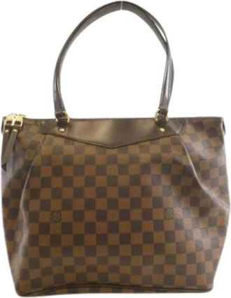 Louis Vuitton Pre-owned Shoulder Bags, female, Brown, Size: ONE SIZE Pre-owned Damier Handbag