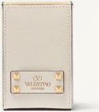 Valentino Garavani Portaprofumo 100 Ml Valentino Garavani In Pelle Di Vitello E Borchie In Metallo Donna AVORIO UNI