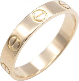 Cartier Gold Pink Gold (18K) Band Ring (Pre-Owned)