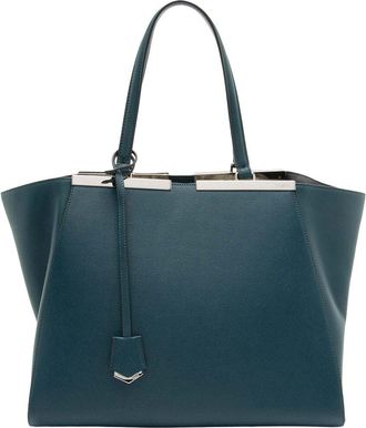 Fendi Fendi Vitello Elite 3Jours Large Tote (Authentic Pre-Loved)