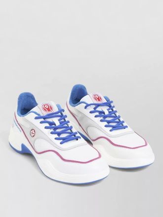 Casablanca leather low-top sneakers