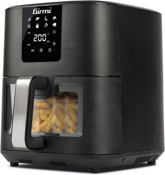 Girmi Freidora De Aire Caliente Girmi Fg79 Individual, 9 L, Independiente, 1700 W, Color Negro