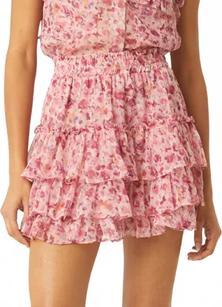 Misa Womens Marina Skirt In Summer Ditsy