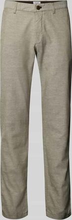 Joop JOOP! Jeans Modern Fit Chino aus Baumwoll-Mix mit Leinen-Anteil Modell Matthew in Hellgruen, Gr&ouml;&szlig;e 36/36