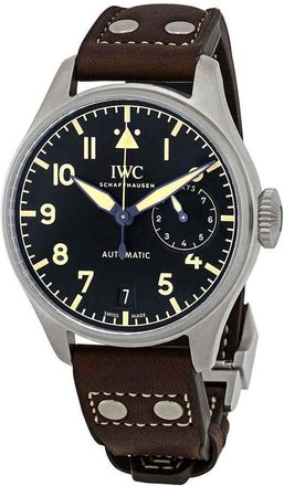 IWC Big Pilots Automatic Black Dial Mens Watch IW501004