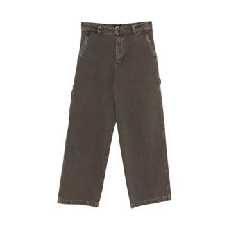 A.P.C. Pantaloni Carpenter in tela - - Jeans - Uomo - Marrone - M