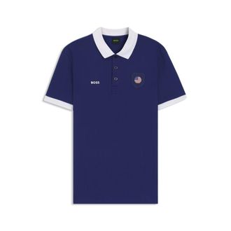 BOSS Paddy polo shirt with country flag