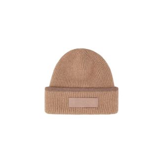 Jacquemus Le Bonnet Gros Grain - Dames - Hoeden - Beige - ONE Size - Wol - Accessoires