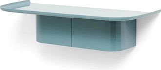 HAY Korpus Wandregal mit Kleiderhaken, M, sea