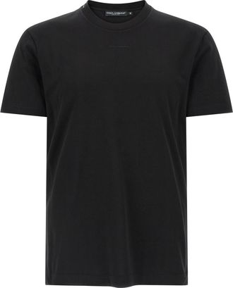 Dolce & Gabbana Black Mini Logo T-shirt
