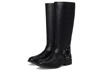 Frye and Co. Kellie Harness Cowboy Womens Boots Black : 9.5 M, Synthetic