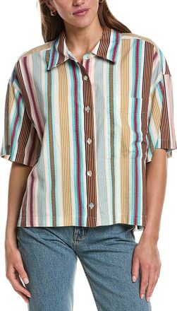 Electric & Rose Kyle Linen-Blend Shirt