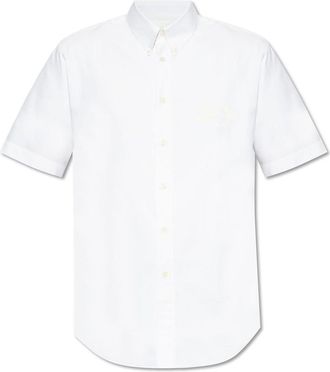 Givenchy Collared Short-sleeve Shirt