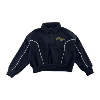 Nike Jordan Kids Sweatshirts, male, Black, 8 Y, Varsity Full Zip Hoodie