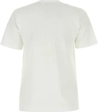 Burberry Womens White Cotton T-Shirt