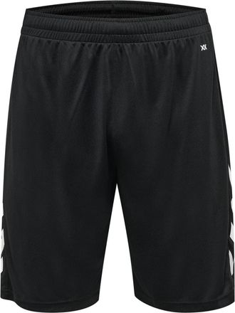 Hummel Trainingsshorts HUMMEL HMLCORE XK POLY SHORTS, Damen, Gr. 3XL, N-Gr, schwarz, Obermaterial: 100% Polyester, Hosen Trainingsshorts