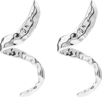 Federica Tosi Earrings, female, Gray, Size: ONE SIZE Jewellery Cases