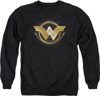 Gildan Wonder Woman Movie Lasso Logo Adult Crewneck Sweatshirt