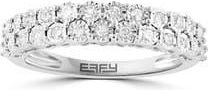 Effy Sterling Silver Pav&eacute; Diamond Ring at Nordstrom Rack, Size 7